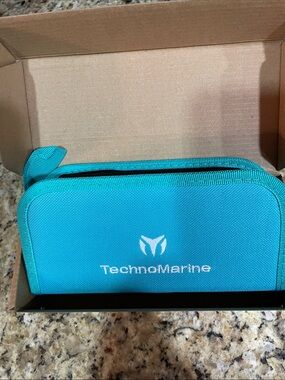 TechnoMarine Teal Travel Watch Case